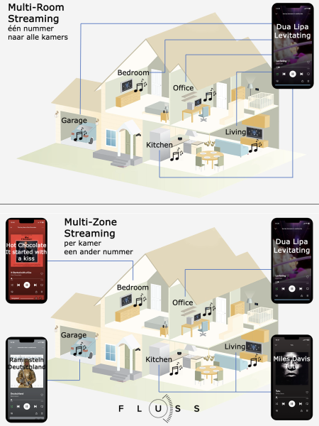 Multi-Room & Multi-Zone
